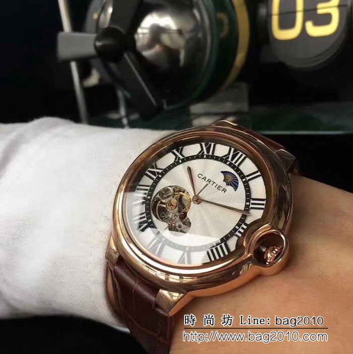 CARTIER卡地亞 精品推薦 全自動機械男士腕表 WSS3394